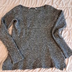 Athleta merino wool blend sweater gray size medium
